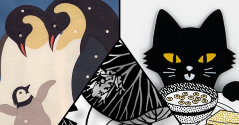 pliages papier en forme d'animaux