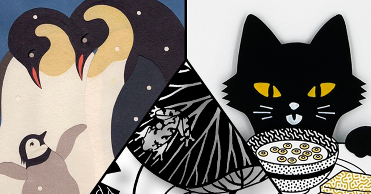 pliages papier en forme d'animaux